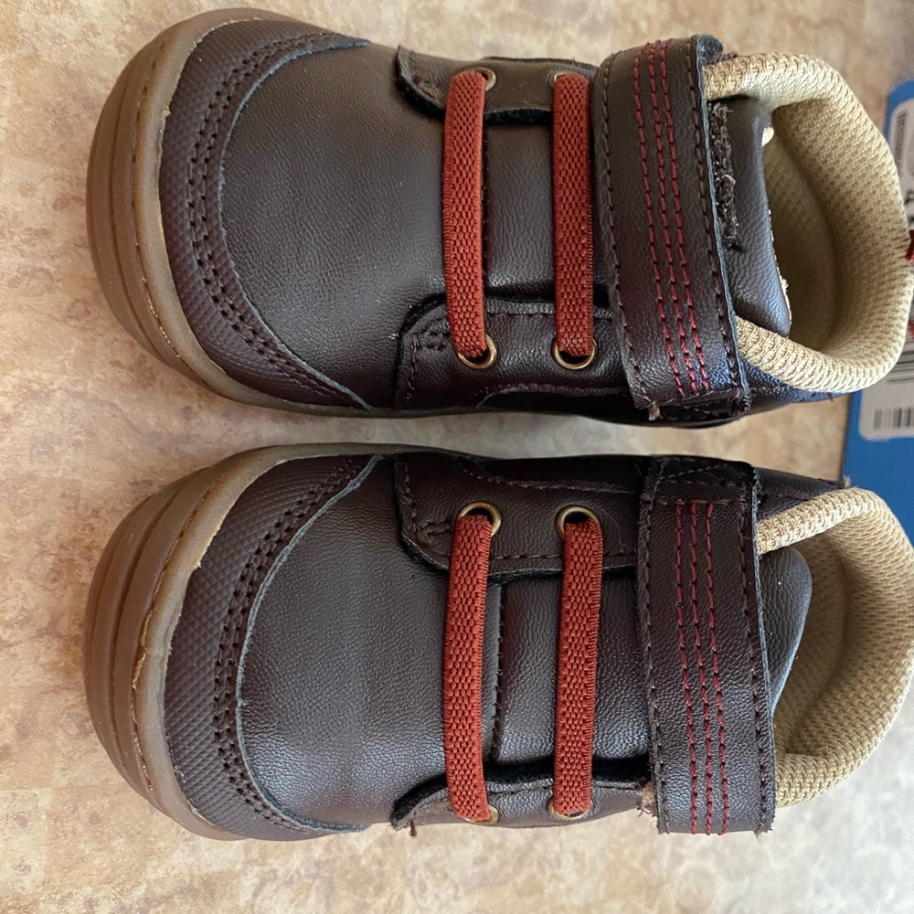 Brand New Remington Brown Baby Shoes.